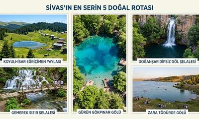 Sivas’ın En Serin 5 İlçesi: Ağustos'ta Kaçılacak Doğal Rotalar