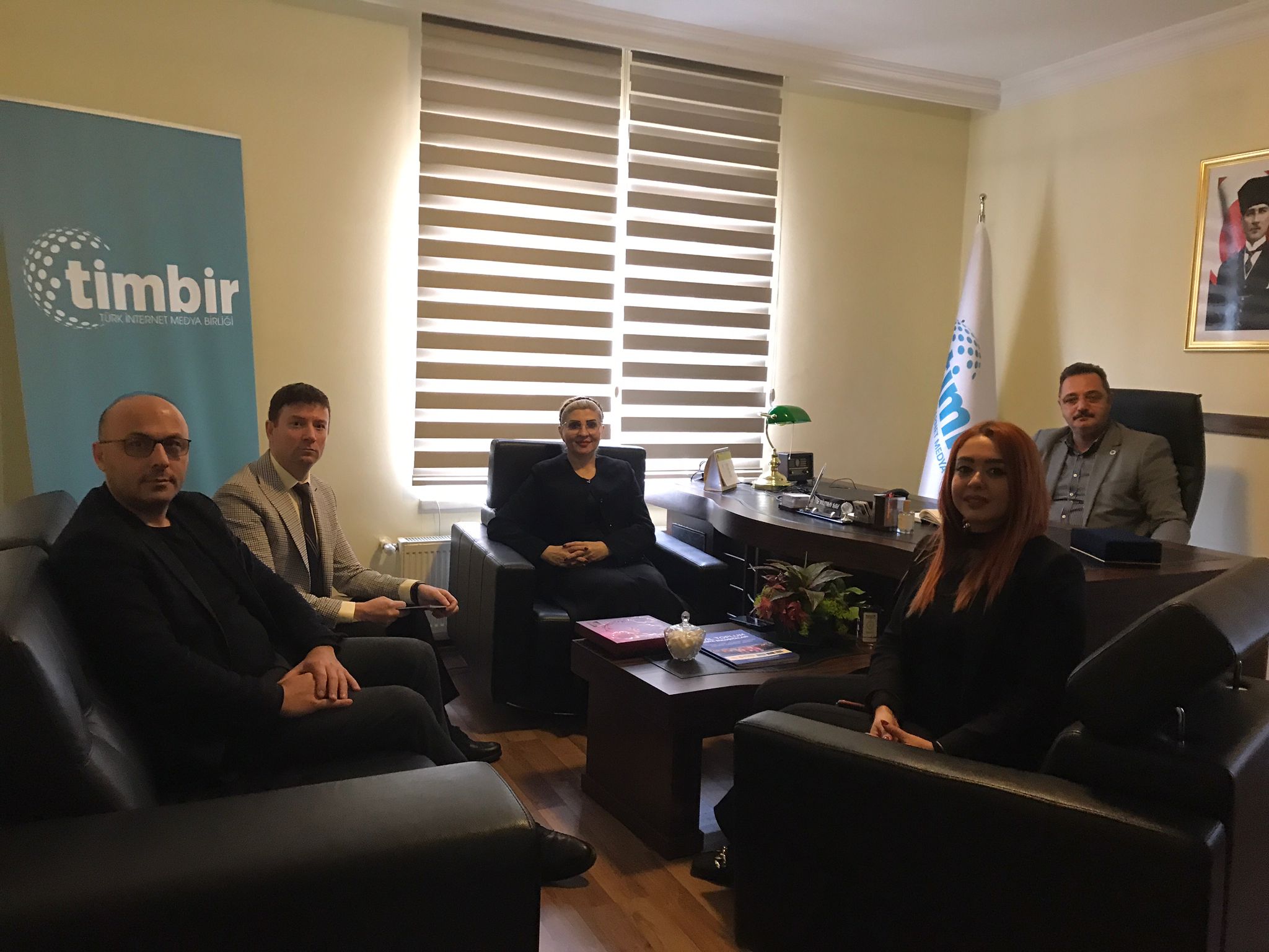 Uluslararası Ticaret ve Sağlık Turizmi Federasyonu’ndan TİMBİR’e ziyaret - Birlik Haber Ajansı