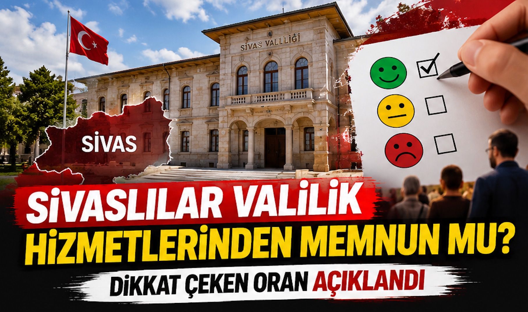 Sivaslılar Valilik Hizmetlerinden Memnun mu? Dikkat Çeken Oran Açıklandı