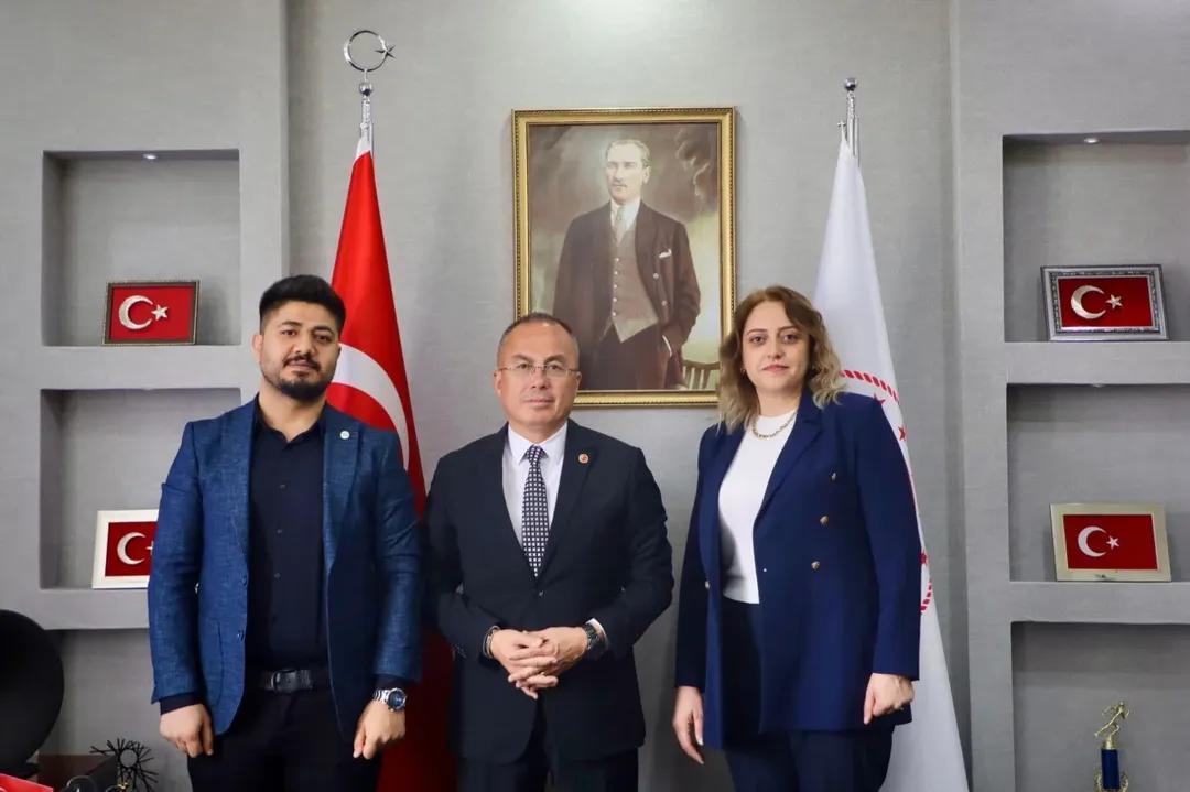 Sivas Gençlik ve Spor İl Müdürü Ertem, Amerikan Life Dil Okulları Yetkililerini Ağırladı