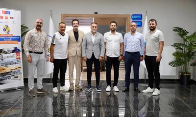 Sivas Belediyespor Yönetimi Özbelsan A.Ş.’yi Ziyaret Etti