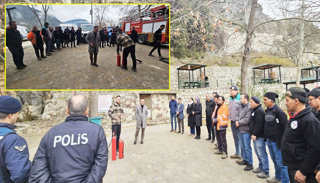 Isparta Sütçüler Belediyesi personeline yangın eğitimi verildi - Birlik Haber Ajansı