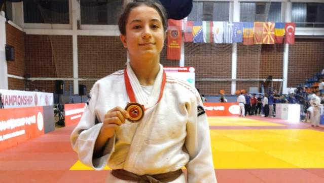 Sivaslı Judocu İrem Bozkurt, Balkan Şampiyonası'nda Üçüncü Oldu