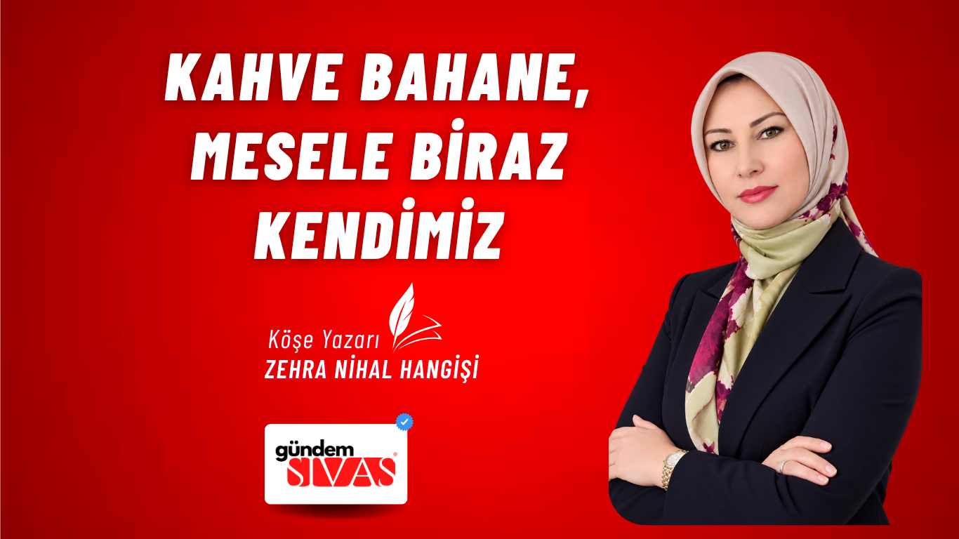 Kırmızı zeminli görselde başörtülü bir kadın, kolları bağlı halde duruyor; yanında yazılar ve logo bulunuyor.