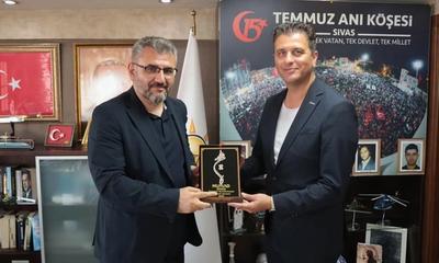 MÜSİAD Sivas Heyeti, AK Parti İl Başkanı ile Sanayi ve OSB Gelişimini Görüştü