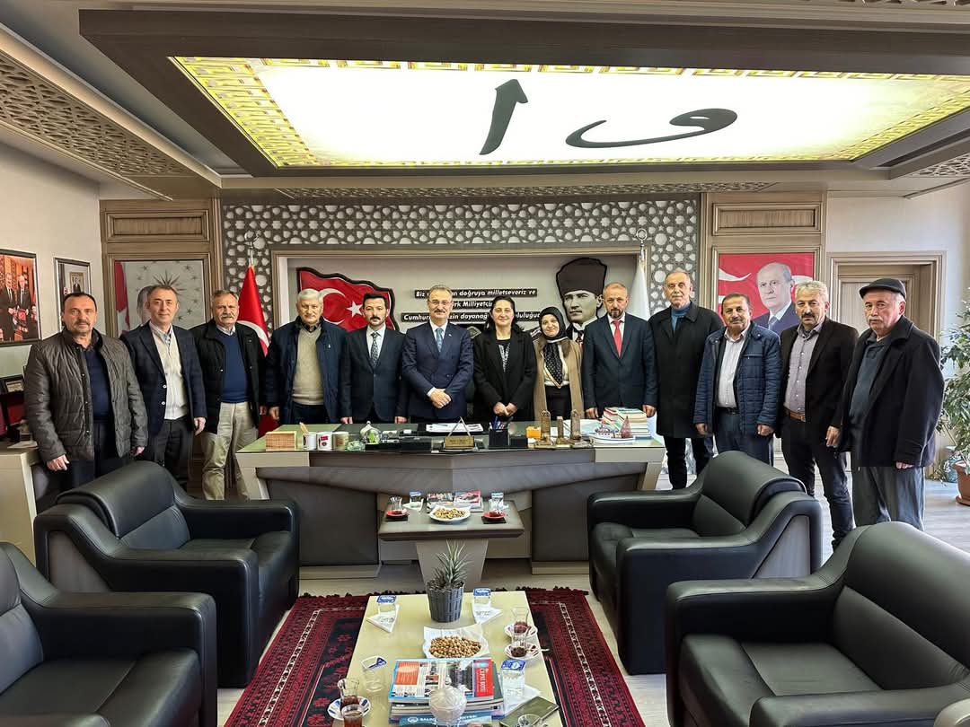 MHP Şalpazarı ilçe teşkilatından kurumlarına ziyaret - Birlik Haber Ajansı