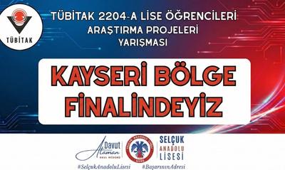 Selçuk Anadolu Lisesi’nden TÜBİTAK 2204’te Bilimsel Başarı: Proje Kayseri Bölge Sergisi’ne Seçildi
