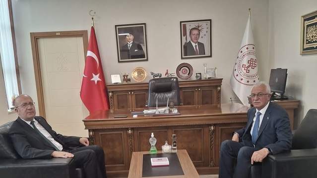 Kangal Belediye Başkanı Öztürk, Sivas İl Kültür ve Turizm Müdürlüğü'nü Ziyaret Etti