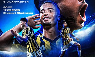 Fenerbahçe Trendyol Süper Lig'de Alanyaspor'u Chobani Stadyumu'nda Ağırlıyor