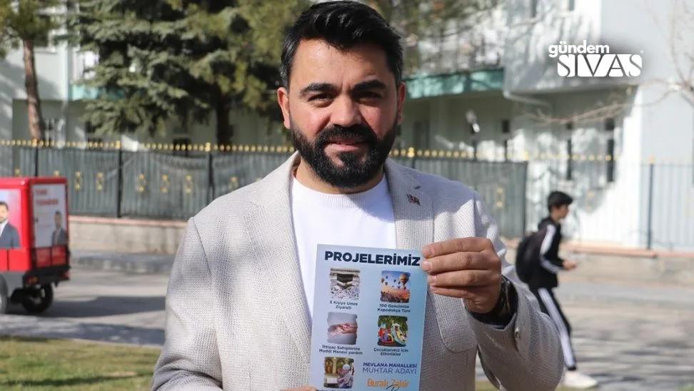 Sivas'ta Muhtar Adayının Vaadi Dikkat Çekti