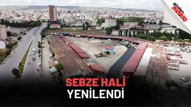 Toptancılar Sebze Hali Yenilendi