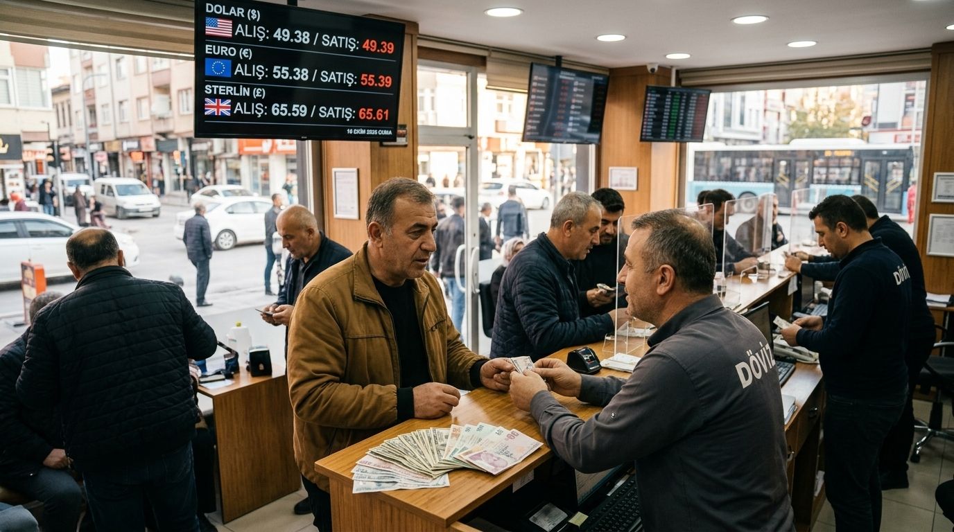 Dövizde Son Durum: Dolar, Euro ve Sterlin Kaç TL?