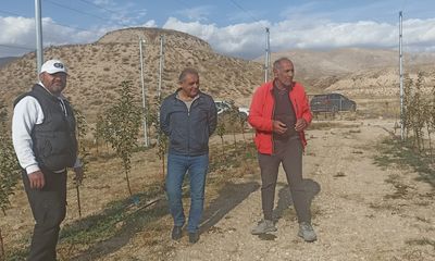 Emekli Olup Memleketine Döndü, 100 Dönümlük Gürün Elması Bahçesi Kurdu