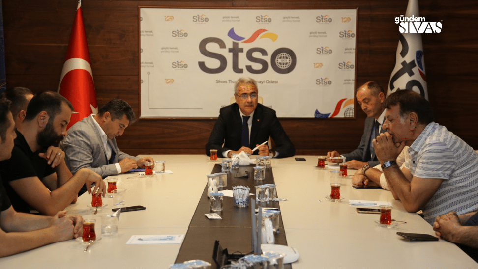 STSO Başkanı Zeki Özdemir Başkanlığında Yapı Denetim Firmaları Toplantısı