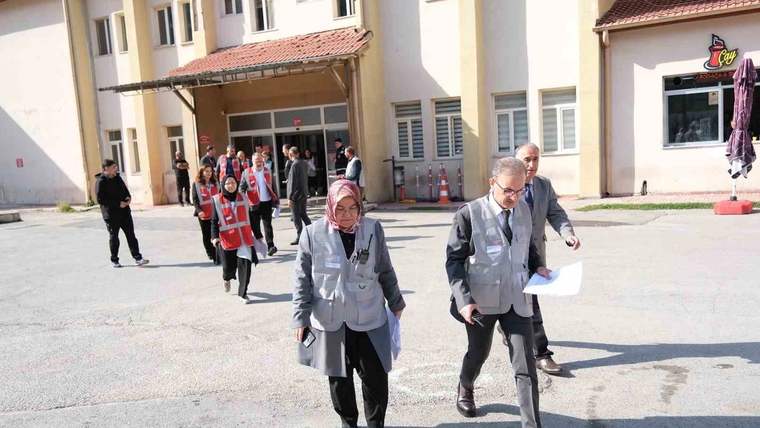 2026 Hastane Afet Planı tatbikatı Sivas’ta uygulandı