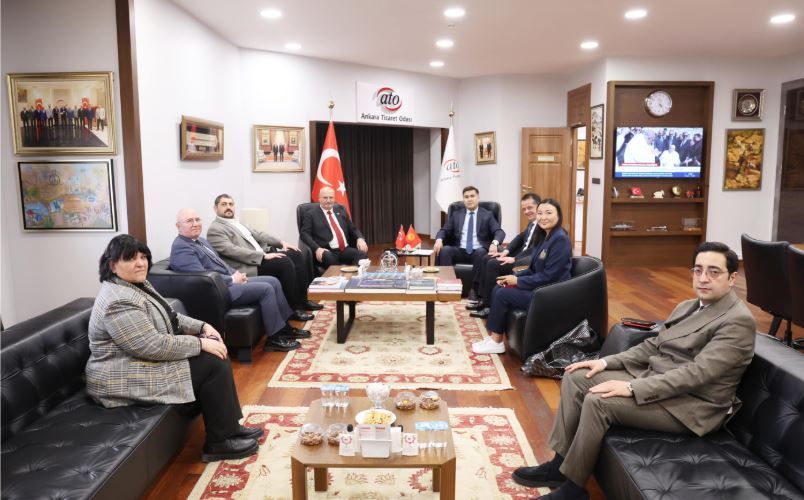 ATO Başkanı Baran ve Toktobekov'tan ticaret görüşmesi - Birlik Haber Ajansı