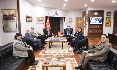 ATO Başkanı Baran ve Toktobekov'tan ticaret görüşmesi - Birlik Haber Ajansı
