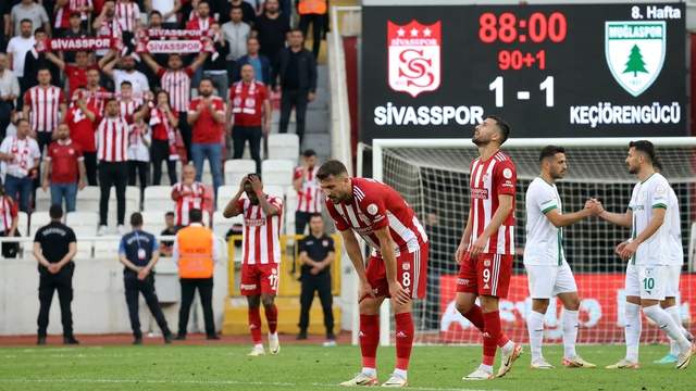 Sivasspor’un 8 Haftalık Karnesi: 8 Maçta Tek Galibiyet