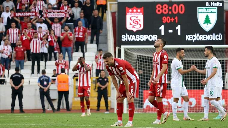 Sivasspor’un 8 Haftalık Karnesi: 8 Maçta Tek Galibiyet