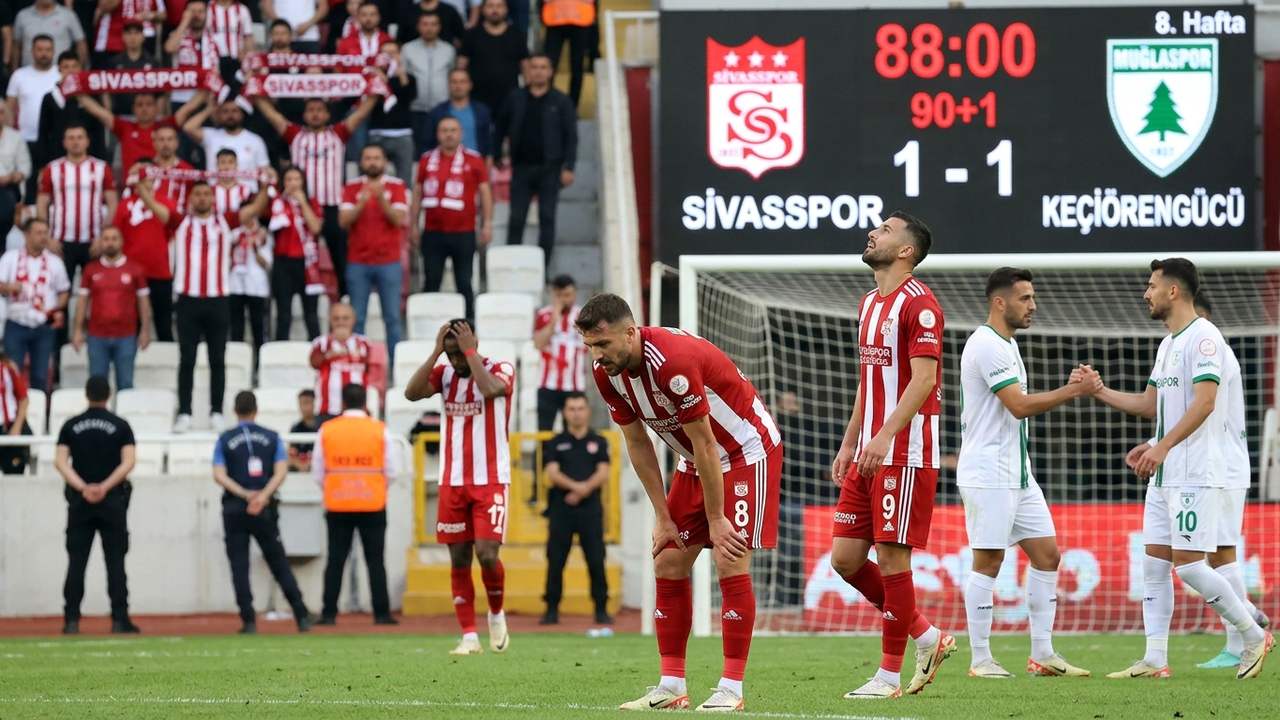 Sivasspor’un 8 Haftalık Karnesi: 8 Maçta Tek Galibiyet