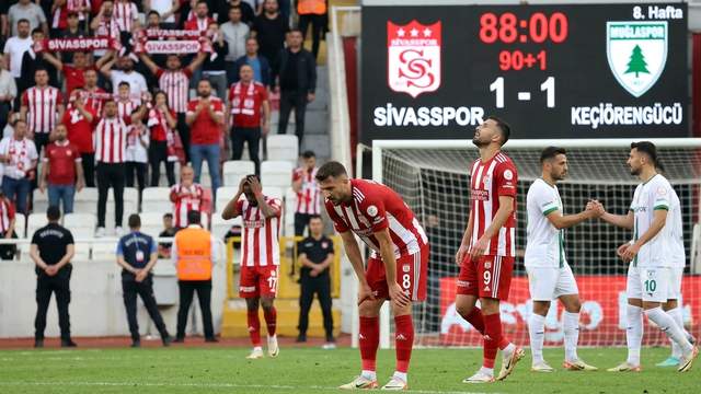 Sivasspor’un 8 Haftalık Karnesi: 8 Maçta Tek Galibiyet