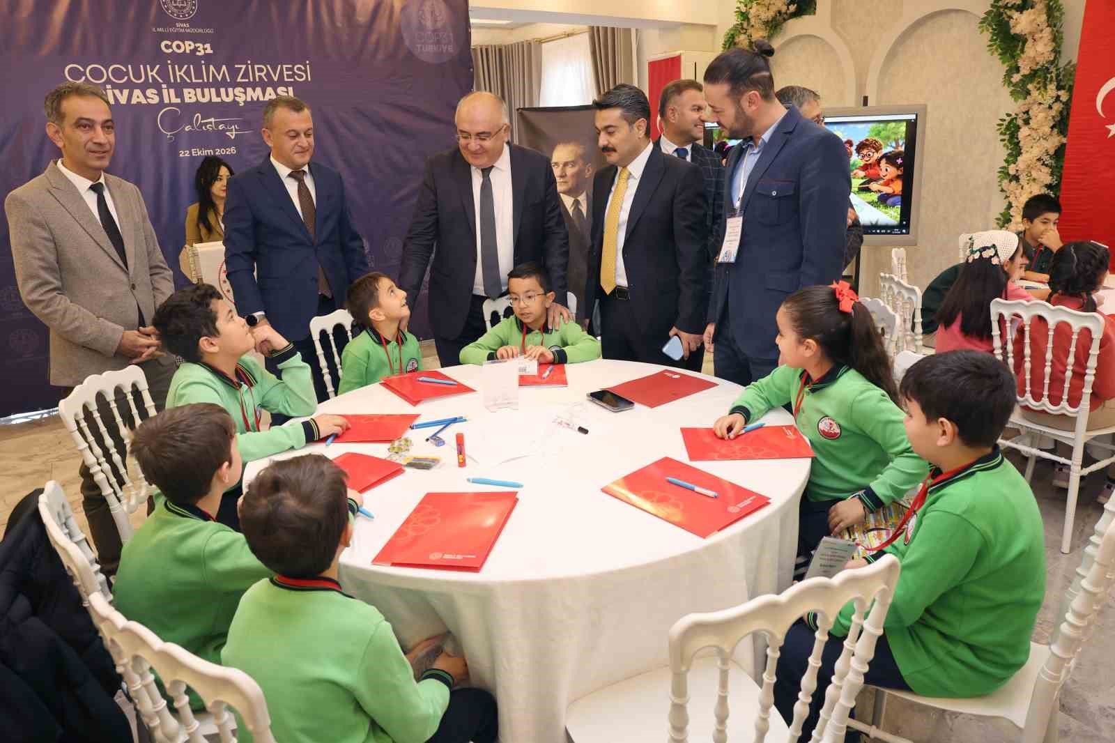 Sivas'ta Öğrenciler İklim İçin Çözüm Aradı