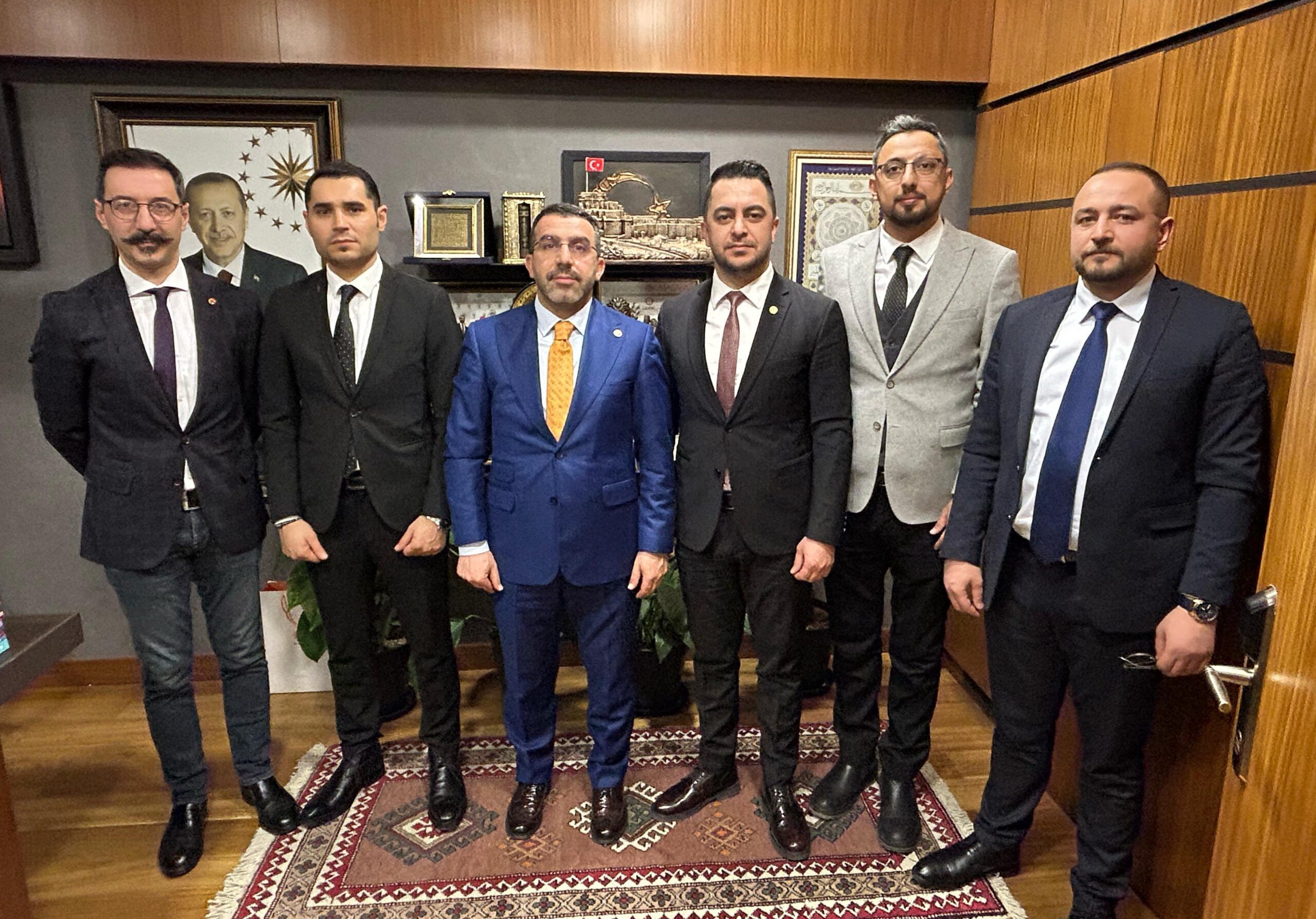 Kars Baro Başkanı Necat Yağcı'dan Milletvekili Çalkın'a ziyaret - Birlik Haber Ajansı