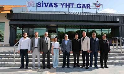 “22 Eylül’de hizmete açılması planlanan” YHT Garı incelendi