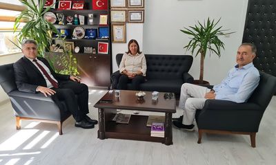 Semiha Ekinci, Sivas Aile ve Sosyal Hizmetler İl Müdürlüğü'nü Ziyaret Etti