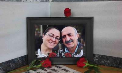 İzmir kazasında ölen Nuriye ve Rıfat Aygün Zara’da defnedildi