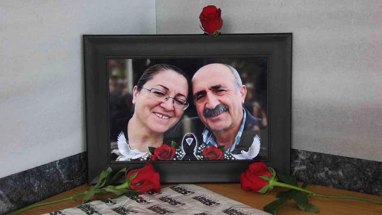 İzmir kazasında ölen Nuriye ve Rıfat Aygün Zara’da defnedildi