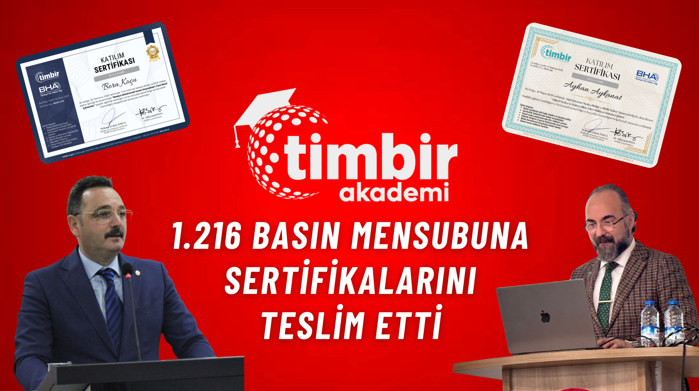TİMBİR Akademi, 1.216 Basın Mensubunu Dijital Medya ve Sosyal Medyada Uzmanlaştırdı