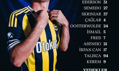 Fenerbahçe Kasımpaşa Maçı İlk 11'i Açıklandı