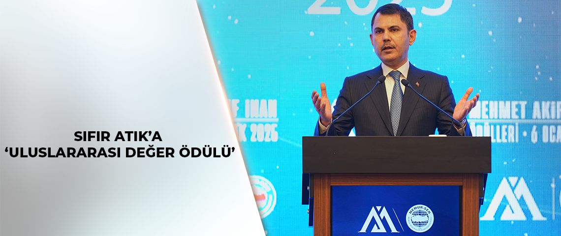 Sıfır Atık Hareketi’ne “Uluslararası Değer Ödülü” - Birlik Haber Ajansı
