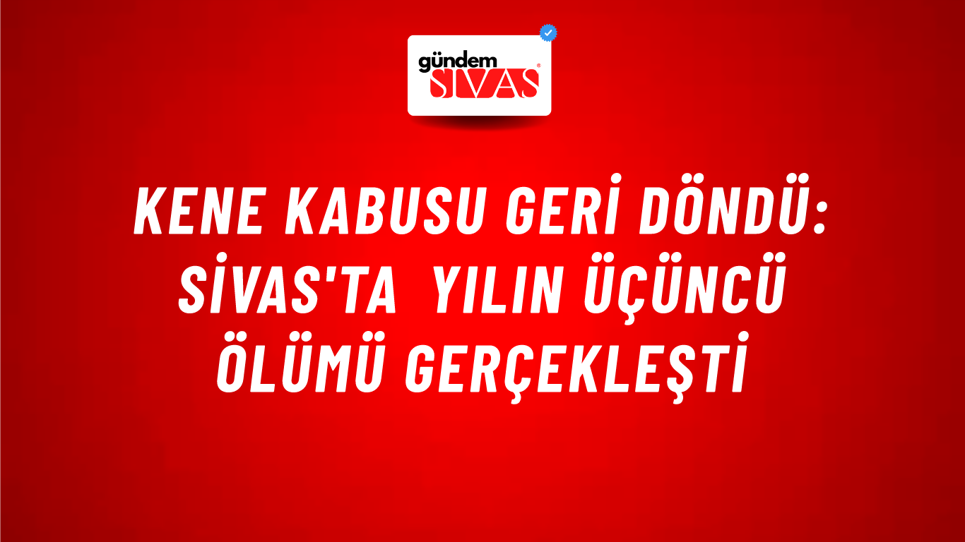 Kene Kabusu Geri Döndü: Sivas'ta Yılın Üçüncü Ölümü Gerçekleşti