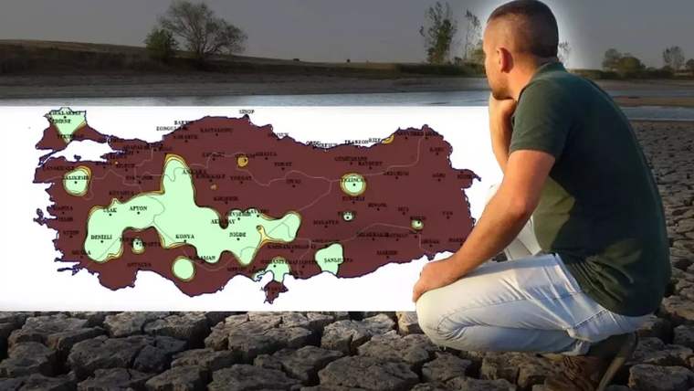 Endişelendiren harita: Durum her geçen gün daha da kötüye gidiyor