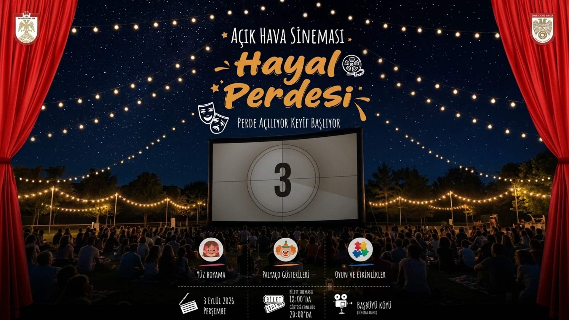 Hayal Perdesi etkinliği, 8 Eylül’de Karayün Köyü Köy Meydanı’nda çocukları ve aileleri buluşturacak.