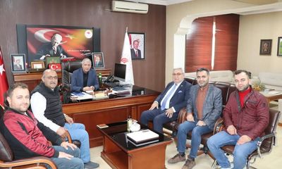 Yıldız Et Yönetimi, Sivas İl Tarım ve Orman Müdürü Salih İnan'ı Ziyaret Etti