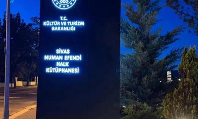 Sivas'a Yeni Bir Kültür Merkezi: Numan Efendi Halk Kütüphanesi Açılıyor
