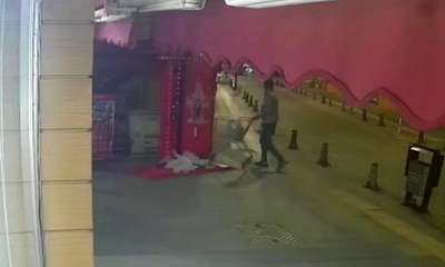Sivas’ta Market Arabası Hırsızlığı!