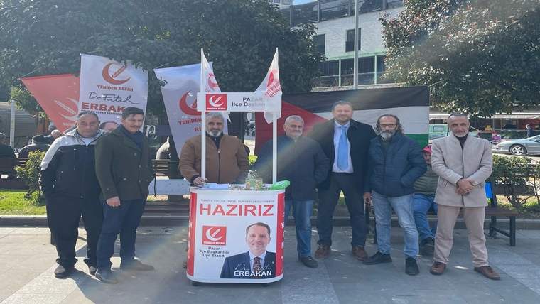 Yeniden Refah Partisi Pazar'da üye çalışmalarını sürdürüyor - Birlik Haber Ajansı