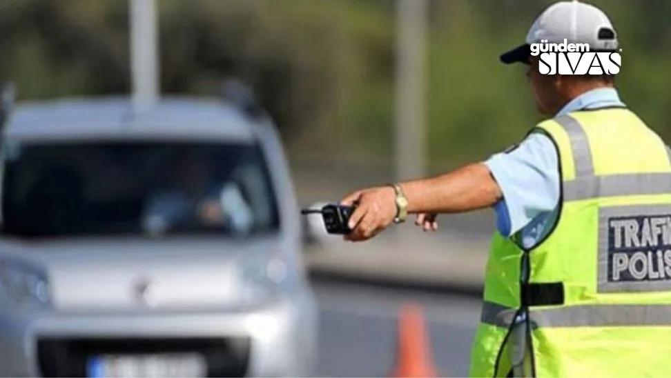 Sivas'ta Trafik Denetimi: 30 Araç Men Edildi