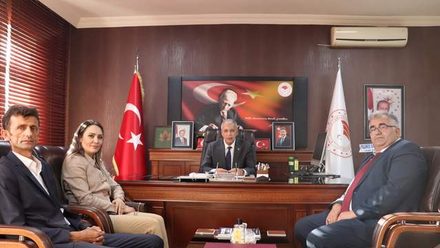 Doğanşar Belediye Başkanı Karataş, Sivas İl Tarım Orman Müdürlüğü'nü Ziyaret Etti