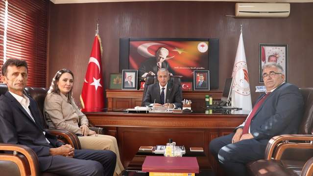 Doğanşar Belediye Başkanı Karataş, Sivas İl Tarım Orman Müdürlüğü'nü Ziyaret Etti