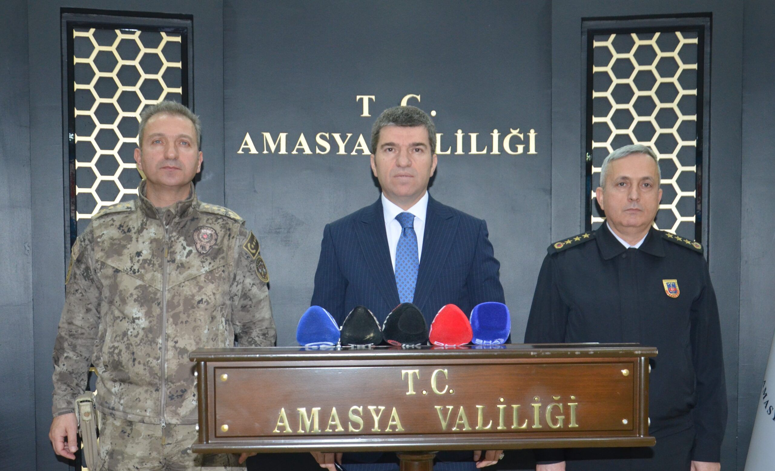 Amasya Valisi Önder Bakan, Ocak ayı asayiş verilerini açıkladı - Birlik Haber Ajansı