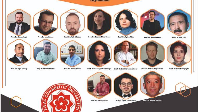 Sivas Cumhuriyet Üniversitesi’nden 16 Akademisyen Dünyanın En Etkili Bilim İnsanları Listesinde