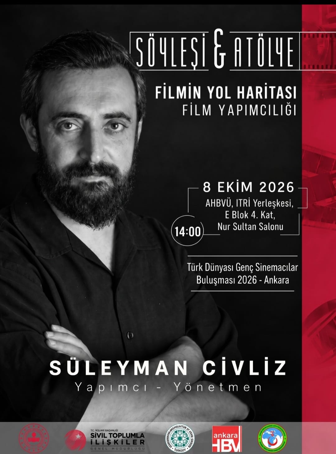 Türk Dünyasının Genç Sinemacıları Ankara’da Buluşacak