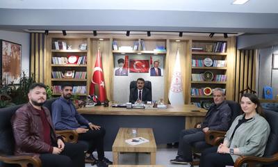 Sivas Milli Eğitim Müdürü'ne Anlamlı Ziyaret ve Hediye