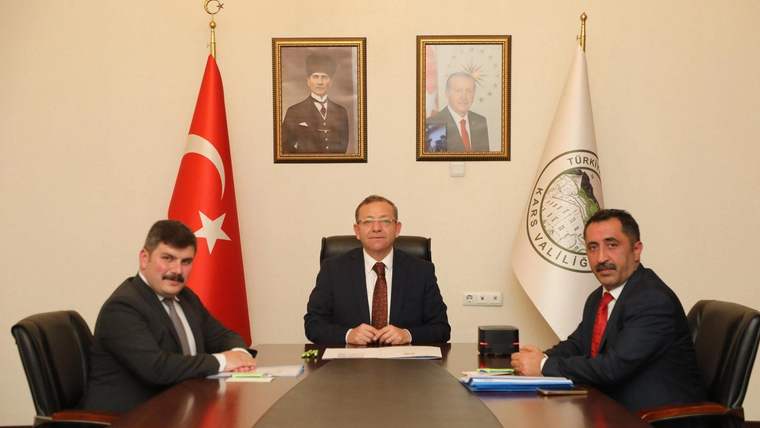 Vali Ziya Polat, İçişleri Bakanı Yerlikaya ile toplantıya katıldı - Birlik Haber Ajansı
