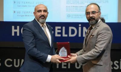 Uluslararası Bilimsel Kongrede MÜSİAD Sivas’a Teşekkür Plaketi